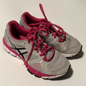 Asics Women's Athletic Shoes in Pink and Gray